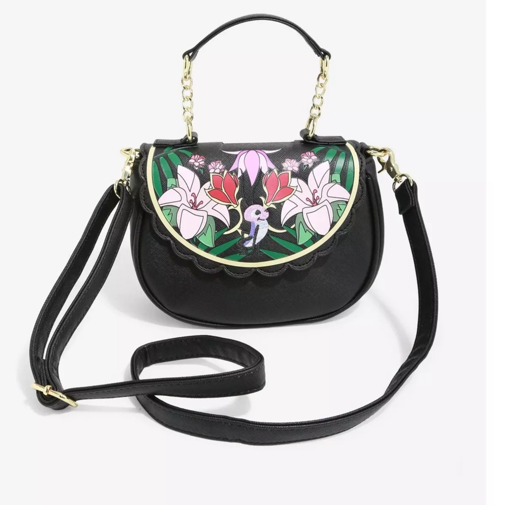 Loungefly Disney's Mulan Cri-Kee Floral Crossbody Bag is a BoxLunch Spring Break